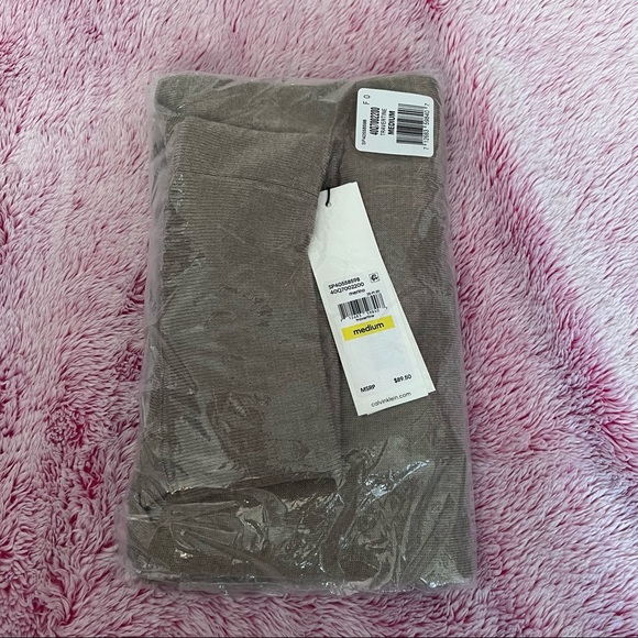 Calvin Klein Men's The Extra Fine Merino Turtleneck Sweater 100% merino wool - Picture 3 of 10